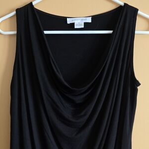 August Silk Cowl Neck Sleeveless Top, S (PTP=16")